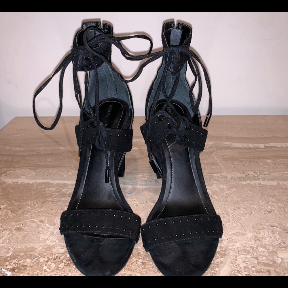 Kendall + Kylie suede heels